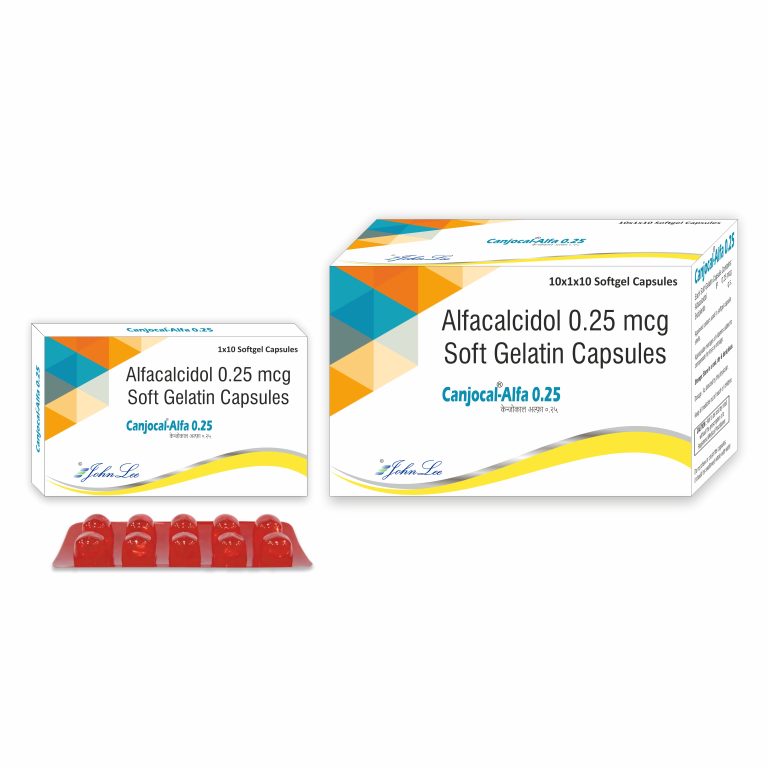 Canjocal – Alfa 0.25 – Alfacalcidol IP 0.25 Mcg