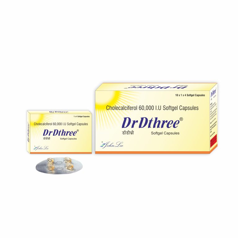DrDthree – Cholecalciferol 60,000 IU (Soft-Gelatin)