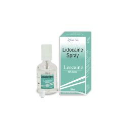 Leecaine 10% Spray (Lidocaine IP 100 Mg + Ethanol IP 30.4%v/v (500 MTD)) exporter and bulk supplier from India – Derma Range medicines