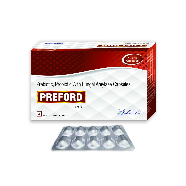 Preford – Prebiotic, Probiotic With Fungal Amylase