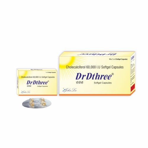 DrDthree – Cholecalciferol 60,000 IU (Soft-Gelatin)