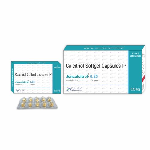 Joncalcitrol-0.25 – Calcitriol IP 0.25 Mcg (Softgel)